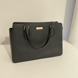 Kate spade Black saffiano handbag
